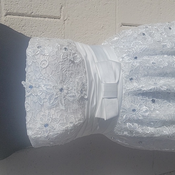 TEA Lenght Wedding Dress - Picture 12 of 13